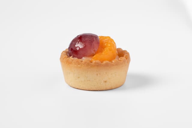 TARTALETA MANDARINA-UVA