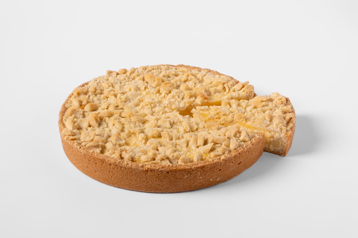 TARTA CRUMBLE DE CREMA